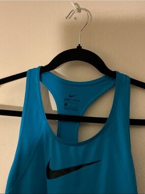Nike Women's Bright Teal Racerback Dri-FIT Tank